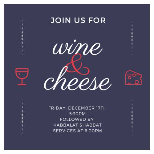Banner Image for Wine & Cheese Reception